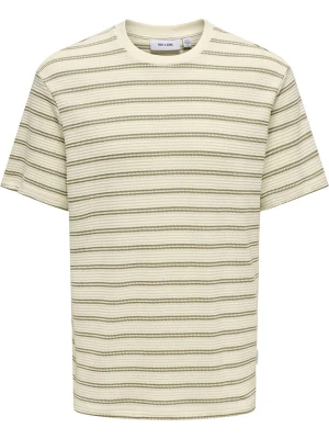 ONLY & SONS Koszulka "Ian" w kolorze beżowym rozmiar: S