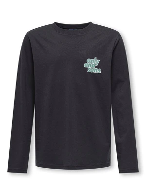 Only&Sons Koszulka "Isaac" w kolorze czarnym rozmiar: 158/164
