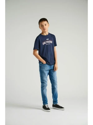 Only&Sons Koszulka "Lenny" w kolorze granatowym rozmiar: 158/164