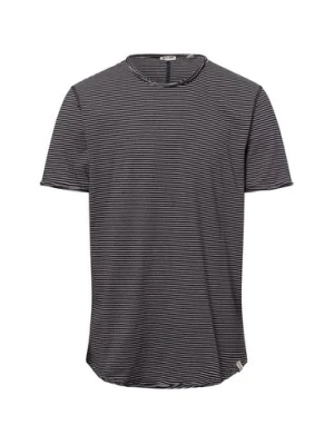 Only&Sons Koszulka męska - Onsbenne Mężczyźni Bawełna czarny w paski,