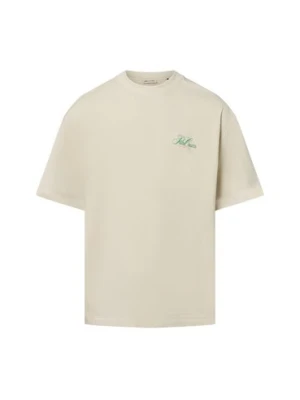 Only&Sons Koszulka męska - Onsmilo Pasadena Mężczyźni Bawełna beżowy nadruk,