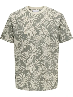 ONLY & SONS Koszulka "Perry" w kolorze szarym rozmiar: XL