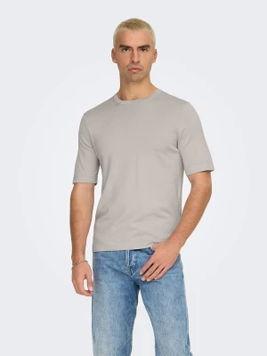ONLY & SONS Koszulka w kolorze beżowym rozmiar: XXL