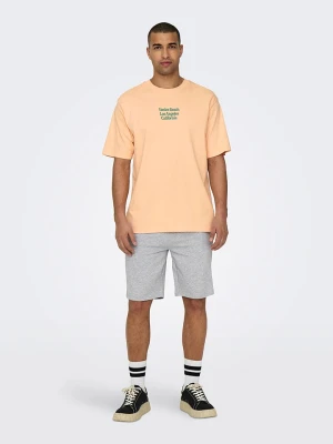 ONLY & SONS Koszulka w kolorze pomarańczowym rozmiar: XXL