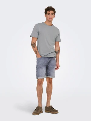 ONLY & SONS Koszulka w kolorze szarym rozmiar: M