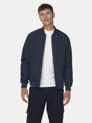 Only & Sons Kurtka bomber Joshua 22023287 Granatowy Regular Fit