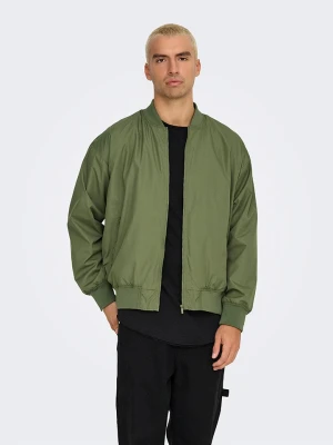 ONLY & SONS Kurtka "Gavin" w kolorze zielonym rozmiar: S