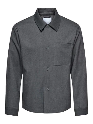 ONLY & SONS Kurtka koszulowa "Miro" w kolorze ciemnoszarym rozmiar: XL