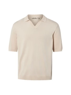 Only&Sons Męska koszula z dzianiny Mężczyźni Sztuczne włókno beżowy jednolity,