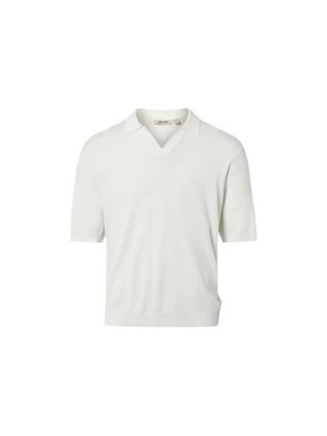 Only&Sons Męska koszula z dzianiny Mężczyźni Sztuczne włókno biały jednolity,