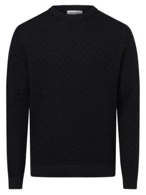 Only&Sons Męski sweter z dzianiny - ONSKalle Mężczyźni Bawełna niebieski jednolity,