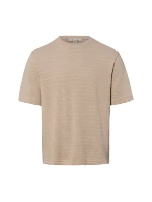 Only&Sons T-shirt z dzianiny - ONSGivo Mężczyźni Bawełna beżowy,
