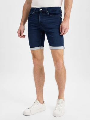 Only&Sons Męskie spodenki jeansowe - Noos Mężczyźni niebieski jednolity,