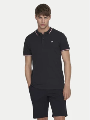 Only & Sons Polo Fletcher 22024827 Granatowy Regular Fit
