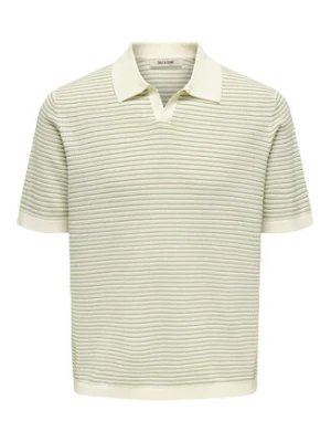 Only & Sons Polo Kian 22033457 Beżowy Relaxed Fit