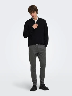 ONLY & SONS Spodnie chino "Onsmark" w kolorze antracytowym rozmiar: W34 / L32