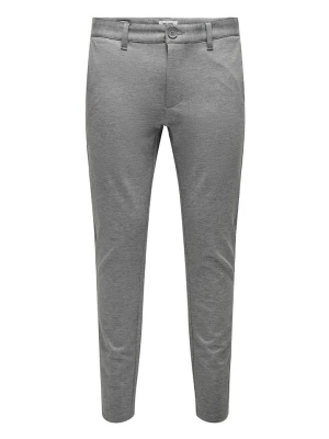 ONLY & SONS Spodnie chino w kolorze szarym rozmiar: W28/L32