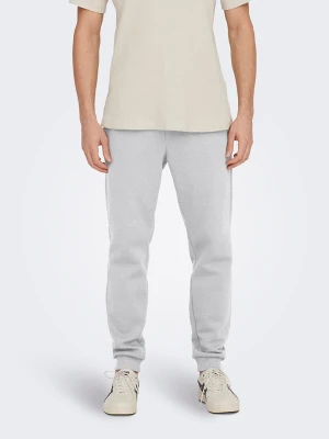 ONLY & SONS Spodnie dresowe "Ceres" w kolorze jasnoszarym rozmiar: XL