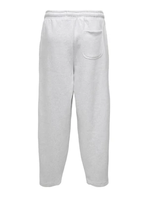 ONLY & SONS Spodnie dresowe "Sceres" w kolorze jasnoszarym rozmiar: XL