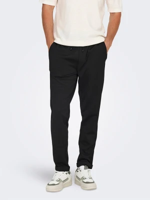 ONLY & SONS Spodnie dresowe w kolorze czarnym rozmiar: L