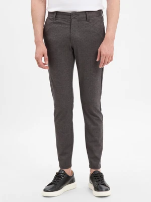 Only&Sons Spodnie - ONSMark Mężczyźni brązowy|niebieski w kratkę,