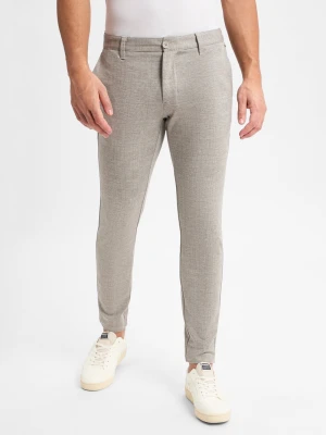 Only&Sons Spodnie - ONSMark Mężczyźni Sztuczne włókno beżowy w kratkę,