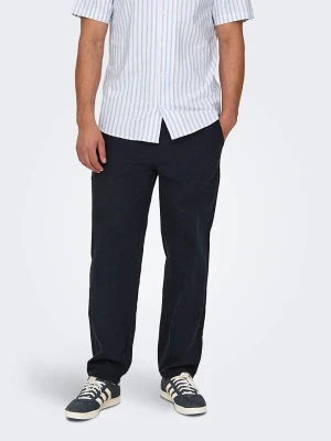 ONLY & SONS Spodnie "Onssinus" w kolorze granatowym rozmiar: M