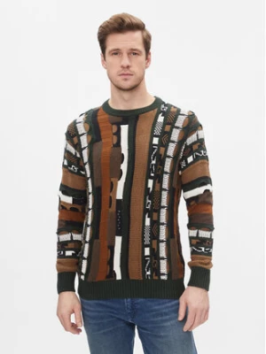 Only & Sons Sweter 22027676 Brązowy Regular Fit