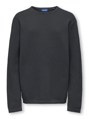 Only&Sons Sweter "Panter" w kolorze antracytowym rozmiar: 122/128