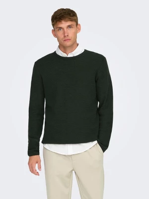 ONLY & SONS Sweter w kolorze czarnym rozmiar: XL