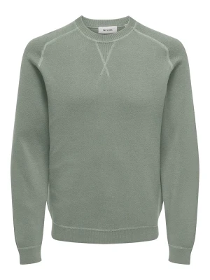 ONLY & SONS Sweter w kolorze zielonym rozmiar: XXL