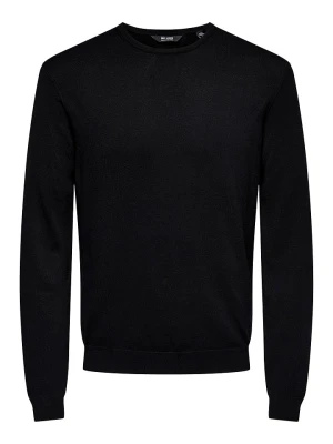 ONLY & SONS Sweter "Wyler" w kolorze czarnym rozmiar: S