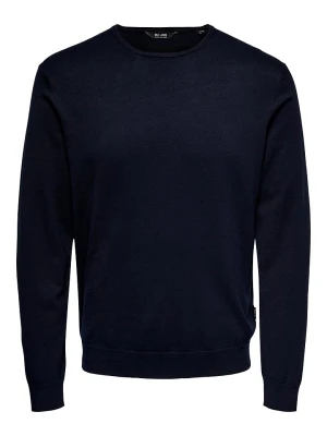 ONLY & SONS Sweter "Wyler" w kolorze granatowym rozmiar: S