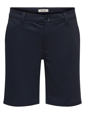 ONLY & SONS Szorty chino "Onsthor" w kolorze granatowym rozmiar: L