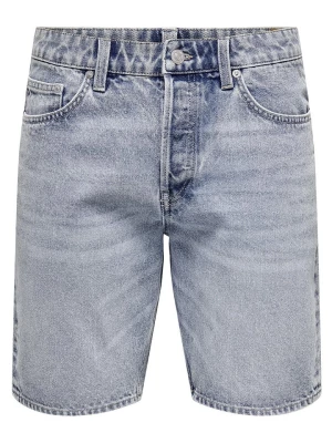 ONLY & SONS Szorty dżinsowe w kolorze błękitnym rozmiar: XXL