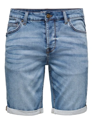 ONLY & SONS Szorty dżinsowe w kolorze niebieskim rozmiar: XXL