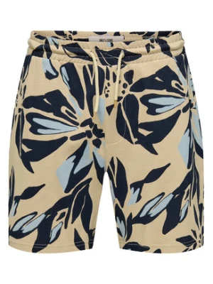 Only & Sons Szorty materiałowe Piero 22034086 Beżowy Relaxed Fit