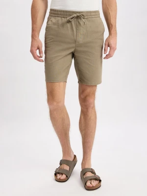 Only&Sons Szorty - Noos Mężczyźni Bawełna brązowy jednolity,