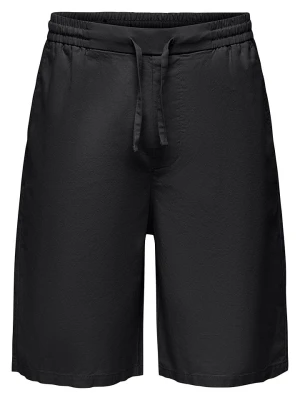 ONLY & SONS Szorty "Onsdaves" w kolorze czarnym rozmiar: XXL