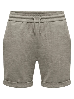 ONLY & SONS Szorty "Onsnewkodyl" w kolorze beżowym rozmiar: M