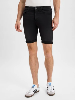 Only&Sons Szorty - ONSPly Mężczyźni czarny jednolity,