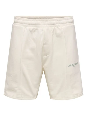 ONLY & SONS Szorty w kolorze kremowym rozmiar: XL