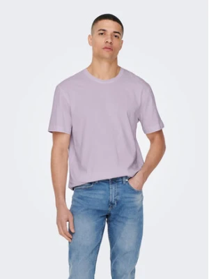 Zdjęcie produktu Only & Sons T-Shirt 22025208 Fioletowy Regular Fit