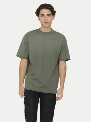 Only & Sons T-Shirt Fred 22022532 Szary Relaxed Fit