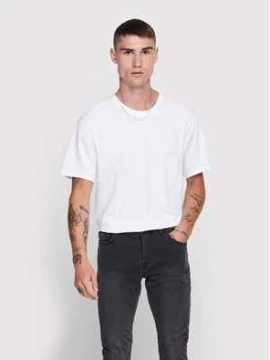 Only & Sons T-Shirt Matt 22002973 Biały Regular Fit