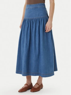 ONLY Spódnica jeansowa Sevigny 15364687 Niebieski Regular Fit