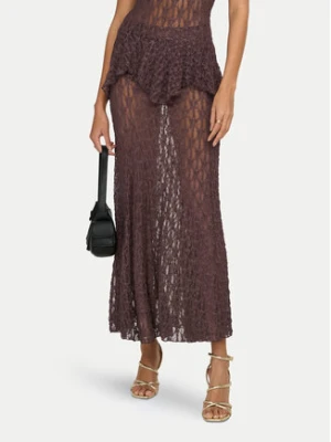 ONLY Spódnica maxi Aya 15375833 Kremowy Regular Fit