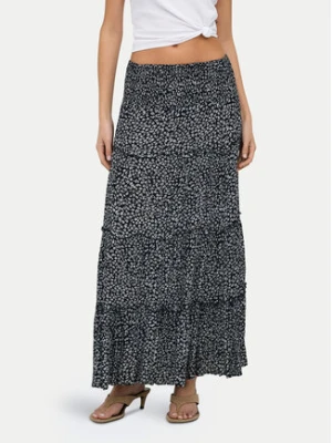 ONLY Spódnica maxi Fernanda 15375238 Granatowy Regular Fit
