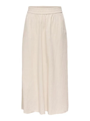 ONLY Spódnica maxi Tizana 15372613 Beżowy Regular Fit