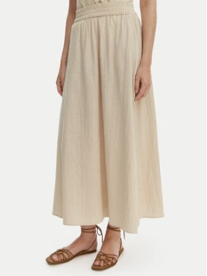 ONLY Spódnica maxi Tizana 15372613 Beżowy Regular Fit